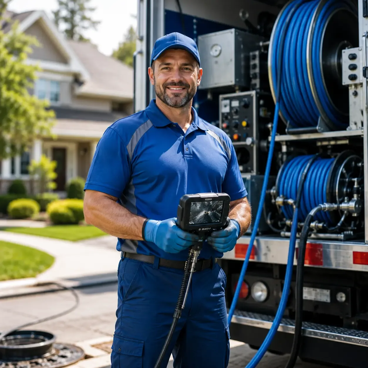 Local outdoor drain cleaning specialists in West Springfield, PA